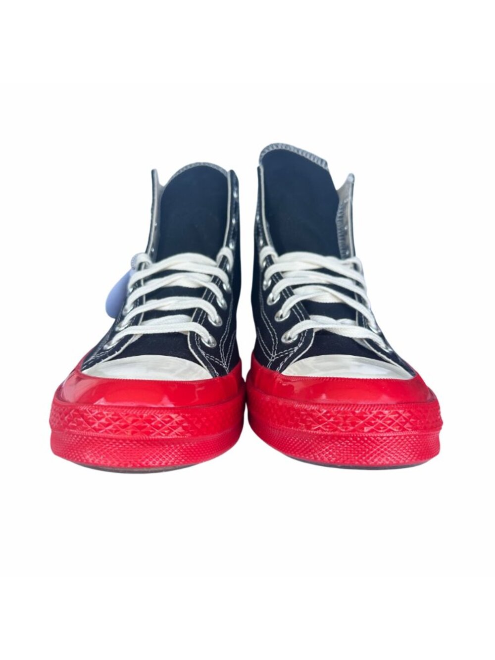 ✨Converse Chuck 70 Hi Comme Des Garçons Play 10 Men Shoes Sneakers Black A01793C - Picture 3 of 9